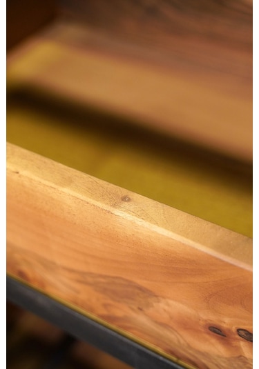 Ahşap Servis Arabası 64cmx40cmx107cm