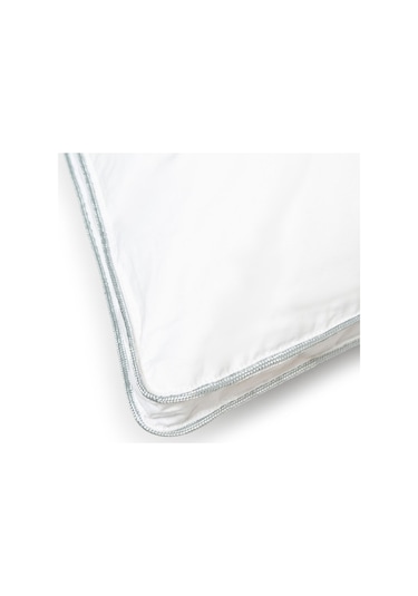 Le Vele İkiz Kaz Tüyü Körüklü Yastık - 50x70 Cm - Beyaz Beyaz