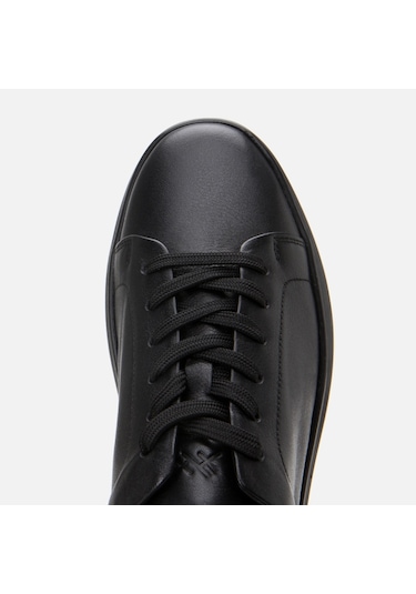 Hotiç Hakiki Deri Siyah Erkek Günlük Ayakkabı 02ayh305770a100 Siyah-black Siyah