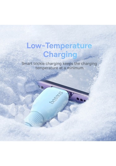 Baseus Pudding Serisi 20w Type-c - 8 Pin Hızlı Şarj Veri Kablosu, Uzunluk:2m