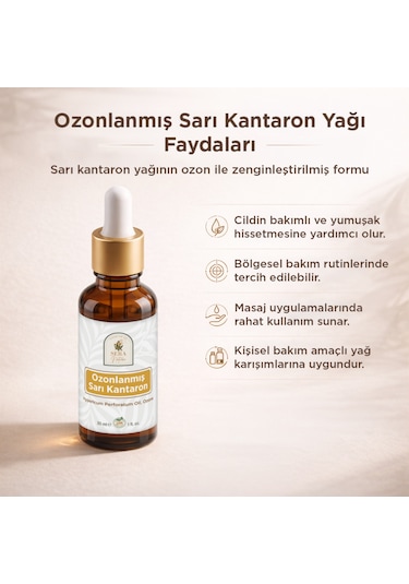 Sera Natura Ozonlanmış Sarı Kantaron Yağı 30 ML