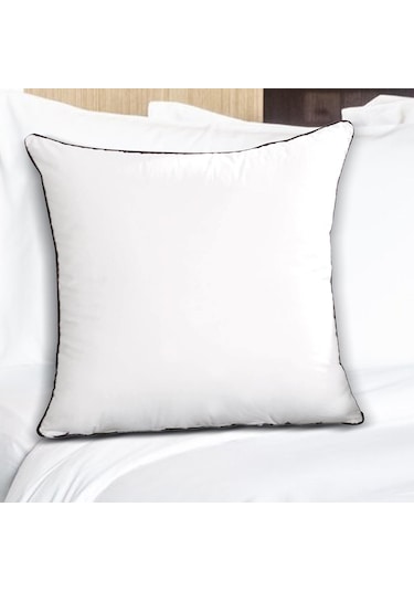 Suntek Yastık Ek Parçası Rahat Kare Pamuklu Atkı 55cmx55cm-1100g-mor-kenar Mor Kenar