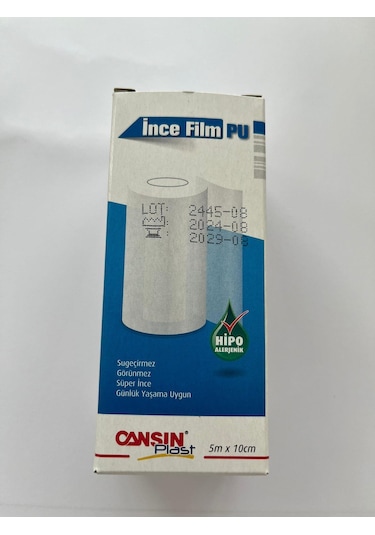 Cansın Plast Su Geçirmez Yara Pedi Pu Rulo 10 CM x 5 M