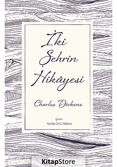 Iki Şehrin Hikayesi Ciltli Özel Bez Baskı / Charles Dickens