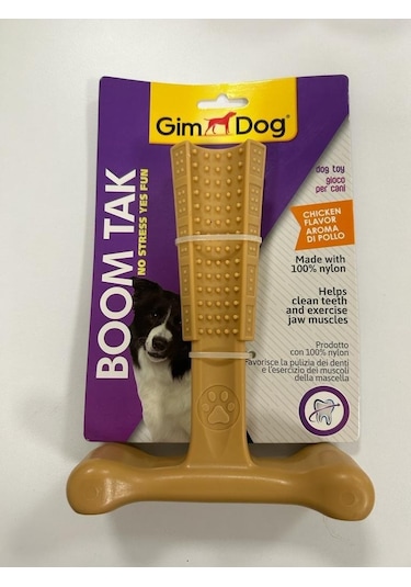 Gimdog Boomtak Tavuk Aromalı Köpek Çiğneme Oyuncağı 17 CM