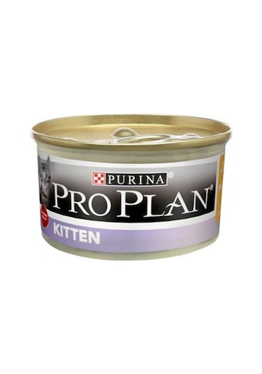 Purina Pro Plan Kitten Tavuklu Yavru Kedi Konservesi 12 x 85 G
