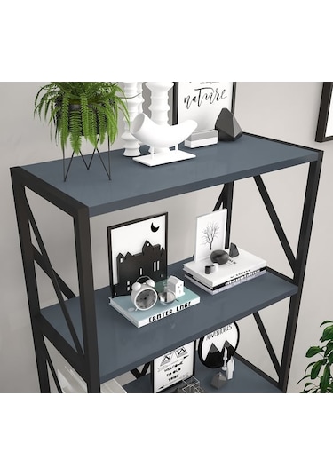 Wınd Kitaplık Antrasit