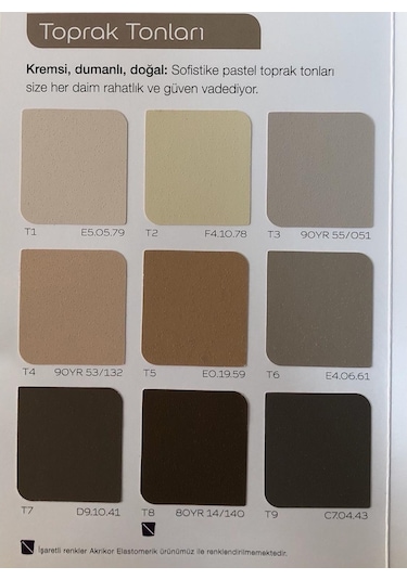 Marshall Akrikor Elastomerik Esnek Dış Cephe Boyası 15 Lt