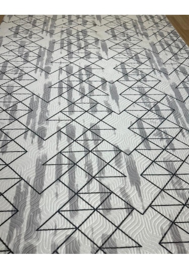Sarar 6m² Lastiksiz Halı Örtüsü Gri