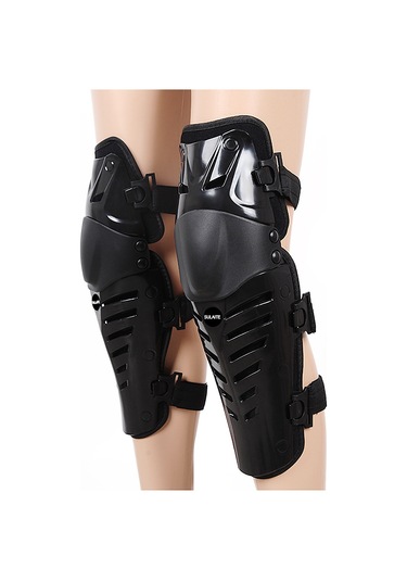 Wezone Motorsiklet Dizlikleri - Pe+eva Malzeme, Hafif Ve Dayanıklı Diz Koruyucu Siyah