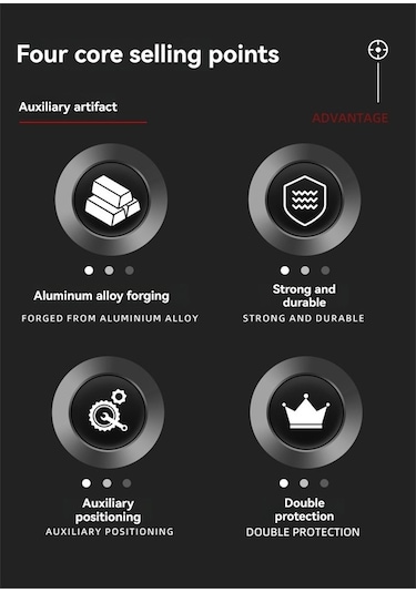 Carrier- Dayanıklı, Dolap Kapı Montaj Kılavuzu - Ayarlanabilir