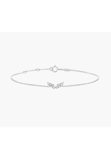 Pırlanta Altın Melek Kanadı Bileklik N11.1168