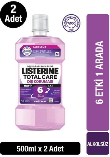 Listerine Total Care Zero 500 ML x2