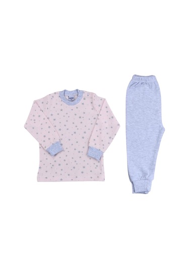 Sebi Bebe Yıldızlı Pijama Takım 9192 Pembe