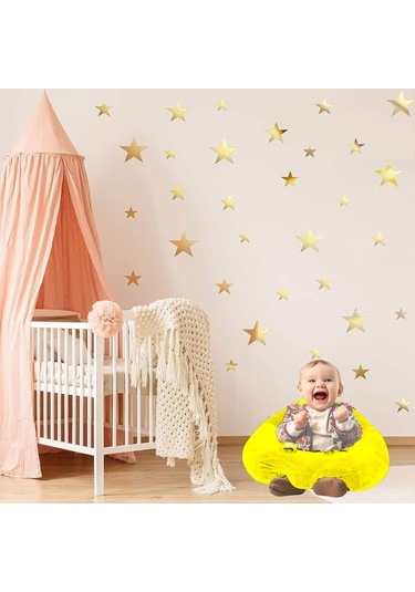 Bebek Yatmaz Destek Oturma Minderi - Sarı
