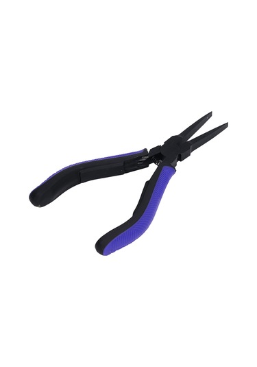 Düz Burunlu Pense Karbon Çelik Çeneli Tpr Saplı Mücevher Yapımı Pensesi Dıy Elektronik Aleti