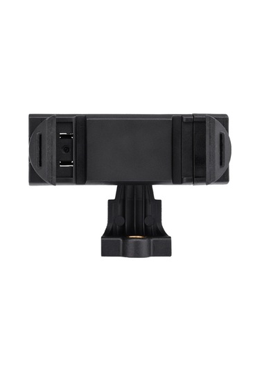 Pazly 360 Derecelik Döner Taşınabilir Telefon Tutucu - Katlanabilir, Tripod Adaptörlü, Siyah, 8x3x3 Cm, 1/4 İnç, Akıllı Telefonlar İçin