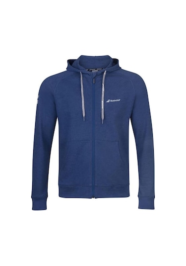 Babolat Excercise Hood Erkek Sweatshirt-4627 Mavi