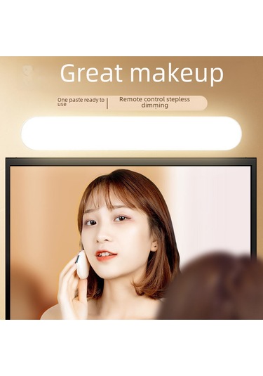 Teltree Usb Şarjlı Banyo Aynası Işığı - 3 Renk Seçenekli, Delme Yok, Parlaklık Ayarlanabilir Led Duvar Lambası 26cm Kompakt Diğer