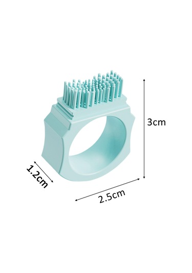 Suntek Çocuklar Parmak Diş Fırçası Erkek Kız Mavi