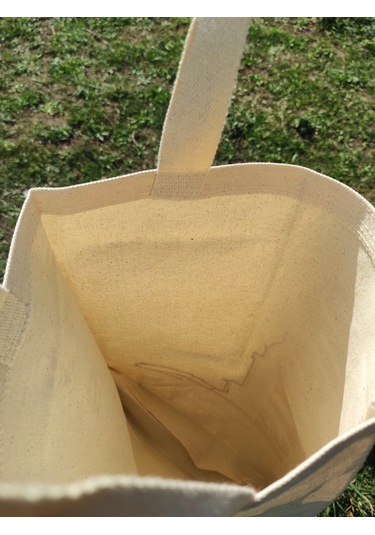 Aysun Bayhan Konsept 300 Gram Tek Baskılı Kanvas Alışveriş Çantası 32×40 cm