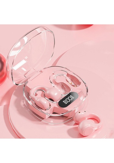 Bluetooth 5.3 Kablosuz Kulaklık Şeffaf Şarj Kutusu Stereo 0002