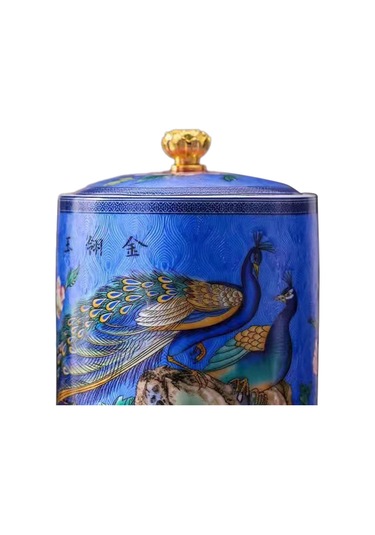 Suntek Çay Saklama Kabı Şeker Kahve Gevşek Çay Mavi Için