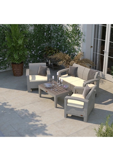 Holiday Toscana Balkon Takımı Çöl Gri