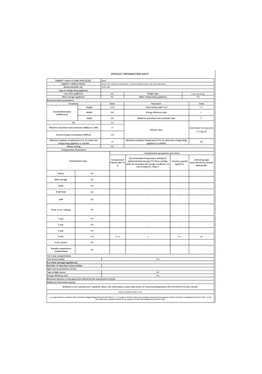 Beko 7042 MB 117 LT 4 Çekmeceli Dikey Derin Dondurucu