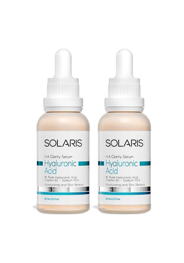 Solaris Hyaluronic Acid Cilt Bakım Serumu 2 x 30 ML