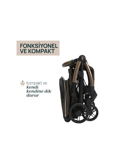 Chicco Goody Xplus Bebek Arabası - Bronze Lızard CHICCO.146 Kahve