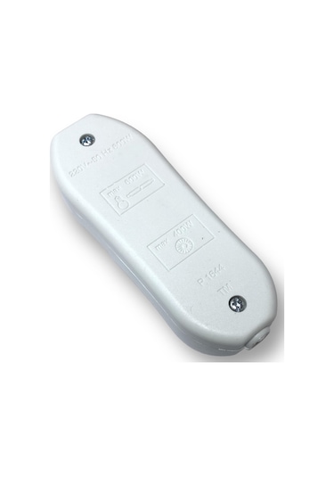 Dimmer Anahtar Seyyar Kablo Arası Beyaz
