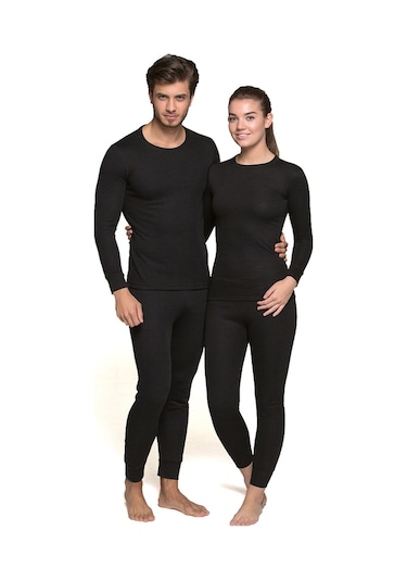 Thermoform Heavy Unisex Termal İçlik Siyah (508521738) Siyah