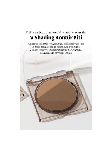 Doğal Görünüm Sunan 3 Lü Kontür Kiti Perıpera V Shading 002 Deep Brown