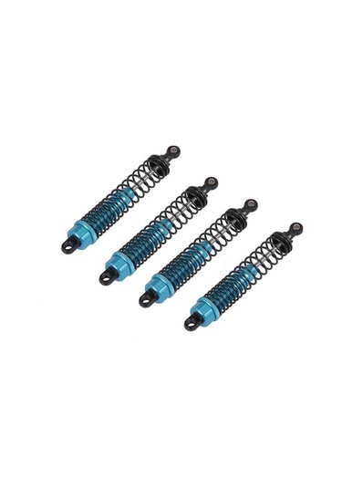 Novahub 4 Adet Yüksek Performanslı Amortisör - 1/10 Jlb Hsp Em Dhk Kısa Kamyon İçin Mavi 85mm Rc Araç