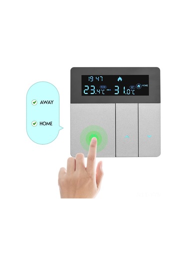 Geeksen I8 Akıllı Programlanabilir Isı Kontrol Cihazı - Su Isıtma İçin Ev Ofis Otel Dijital Termostat 5-60 C