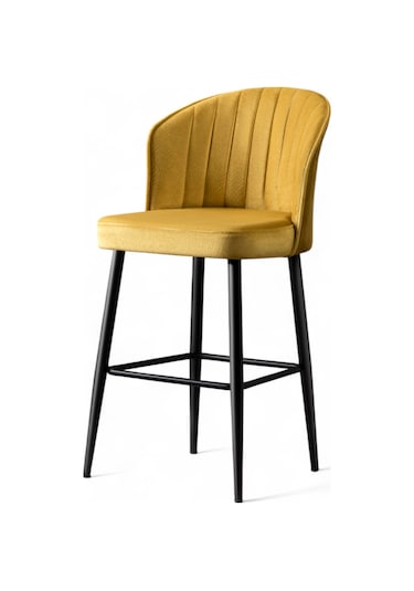 Mymassa Rubi Bar Sandalyesi Sarı