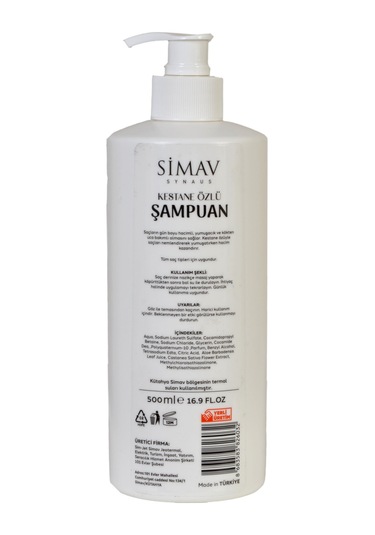 Simav Termal Sulu Kestane Özlü Şampuan + Kolonya + Roll On + Duş Jeli + Kepek Karşıtı Şampuan