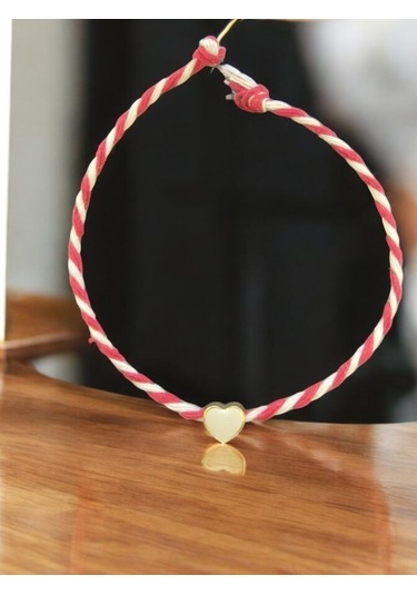 Marteniçka Kalp Şans Bileklik Seti 2 Adet Çok Renkli