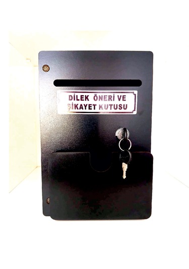 Cepli Ahşap Dilek Öneri Şikayet Kutusu