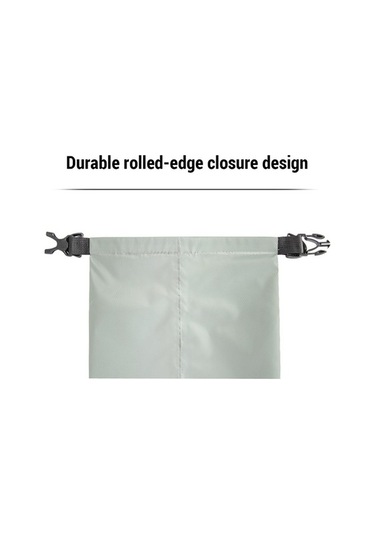 Novahub Su Geçirmez Hafif Kuru Çanta - Kamp, Yürüyüş, Kayak İçin Dayanıklı Ekipman Torbası Siyah, Küçük Boy Siyah