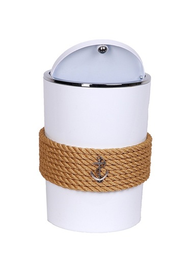 Beyaz Çöp Kovası | Krem