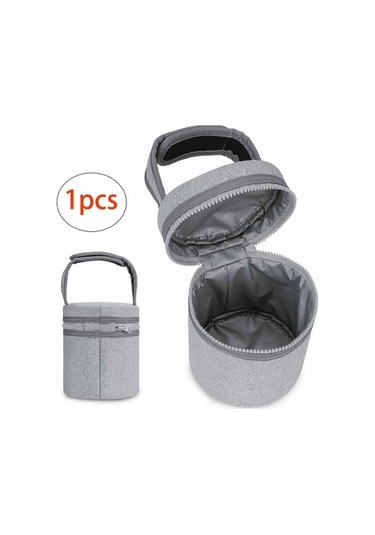 Besthome1 Suntek Şişe Saklama Çantası, El Su Isıtıcısı, Açık Gri Gri