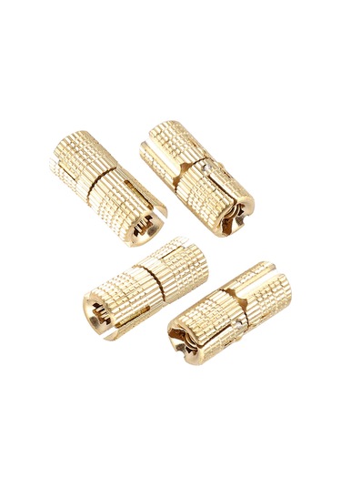 Springsun Tam Bakır Bir Çizgi Manca - 4 Adet Paket 8mm, 180 Açılım, 10kg Yük Kapasitesi, Jya01599 İle Paket Diğer