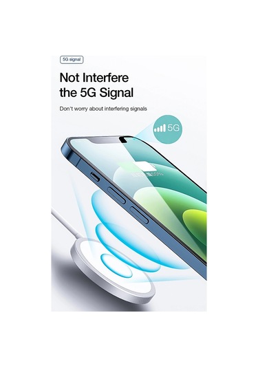 Honmex iPhone Uyumlu 12 Serisi İçin 15w Hızlı Şarj, Magsafe Manyetik Kablosuz Şarj Cihazı, Taşınabilir Ve Güvenli Kullanım