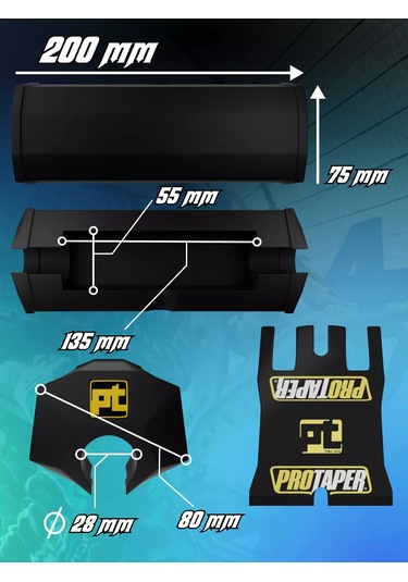 Krıstal Shop Protaper Pitbike Motosiklet Enduro Direksiyon Yastığı 133364777