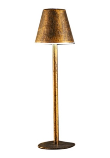 Agoodshop Led Otel Kahve Restoran Qing Bar Dekoratif Atmosfer Masa Lambası Avrupa Bar Küçük Gece Lam 16renk Şarj Edilebilir