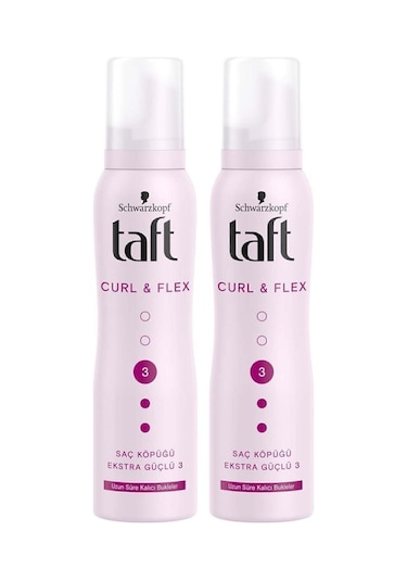 Taft Bukle Belirginleştici Saç Köpüğü No:3 2 x 150 ML