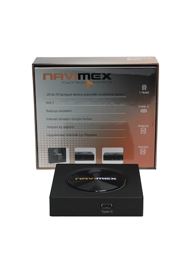 Navimex Smartbox 4gb Ram + 64gb Universal - Carplay - Android Auto Uyumlu Rom - Type-c - Sd Girişli