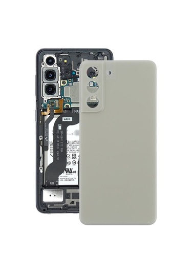 Rogfer Samsung Galaxy Uyumlu S21 Fe 5g Sm-g990b İçin Arka Kapak Yeşil Yeşil Yeşil